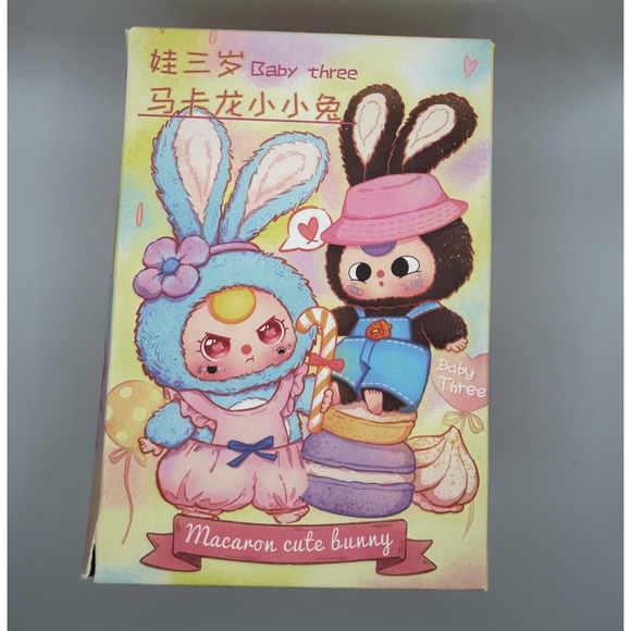 Baby Three Other - Baby Three Macaron Cute Bunny Blind Box DPL4300 Collectible #387